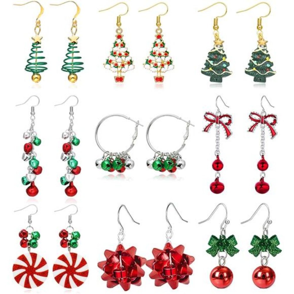 Christmas Earrings for Women Christmas Jewelry for Women Christmas Gift for Teen